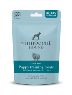 The Innocent Hound Puppy Training Lamb with Yellow Split Pea Treats 70g