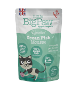 Little BigPaw Gourmet Ocean Fish Mousse Wet Cat Food 85g