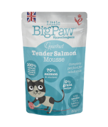 Little BigPaw Gourmet Atlantic Salmon Mousse Wet Cat Food 85g