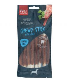Pets Unlimited Chewy Stick with Lamb Small Dog Treats 8pcs