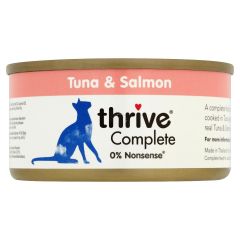 Thrive Complete Tuna & Salmon Wet Cat Food 75g