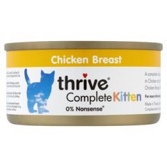 Thrive Complete Chicken Wet Kitten Food 75g