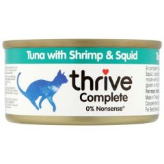 Thrive Complete Tuna with Shrimp & Squid Wet Cat Food 75g
