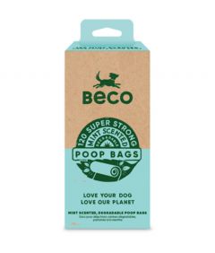 Beco Pets Mint Scented Poop Bags 120pcs