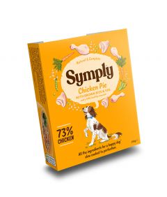 Symply Chicken Pie Adult Wet Dog Food 395g