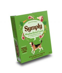 Symply Meadow Raised Lamb Adult Wet Dog Food 395g